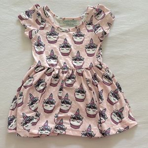 Unicorn cupcake play dress